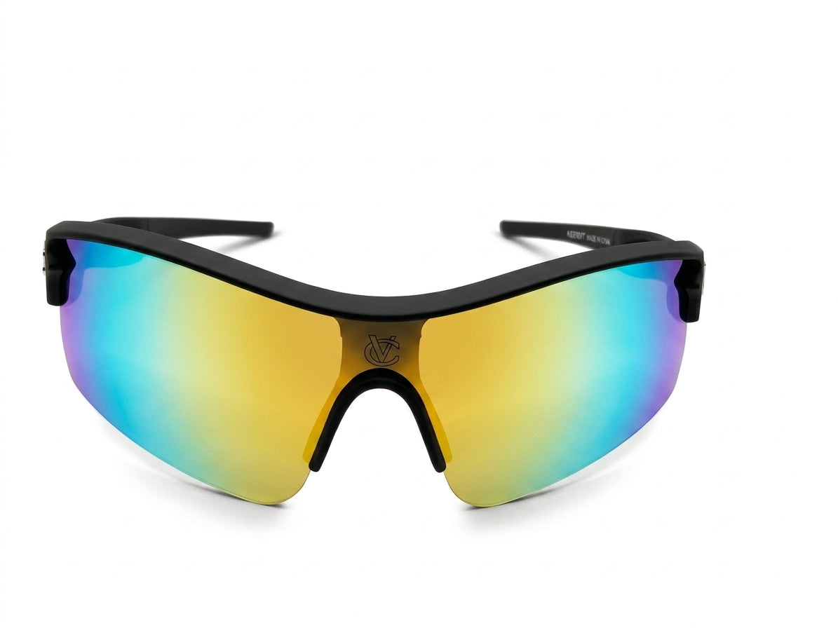 Lentes tornasolados Veranocci Medianos con Estuche + Spray