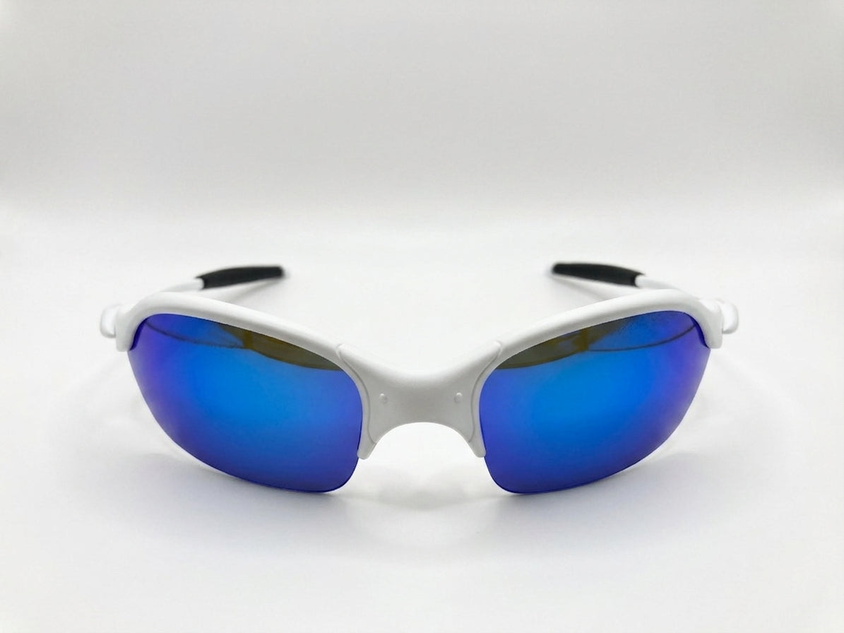 Lentes tornasolados Veranocci Blancos con Estuche + Spray