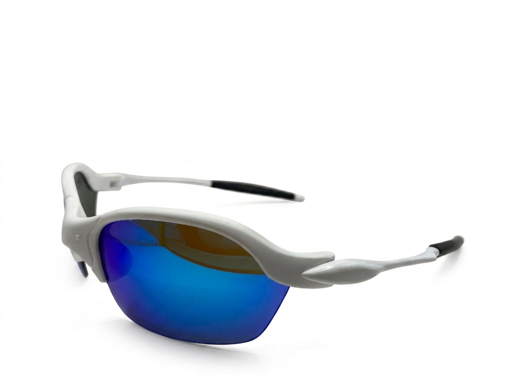 Lentes tornasolados Veranocci Blancos con Estuche + Spray