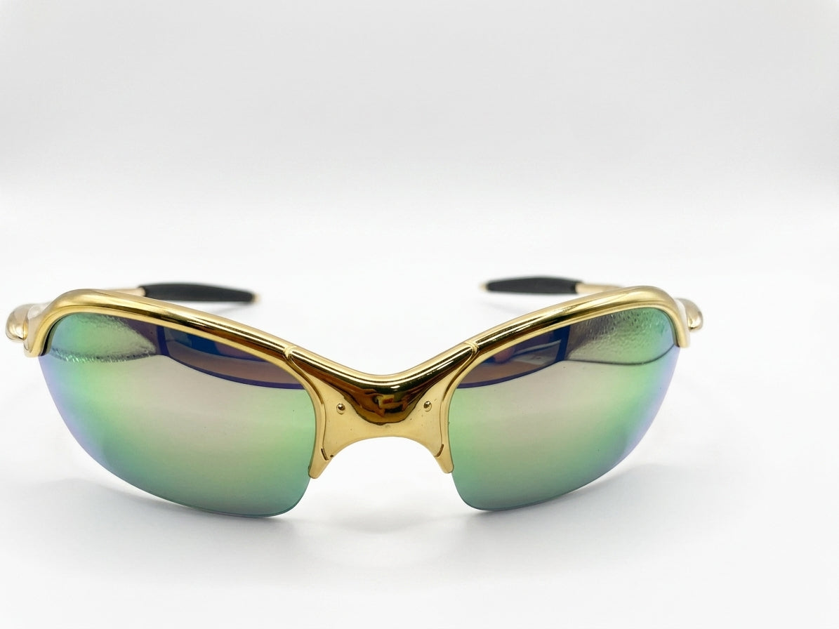Lentes tornasolados Veranocci Dorado con Estuche + Spray