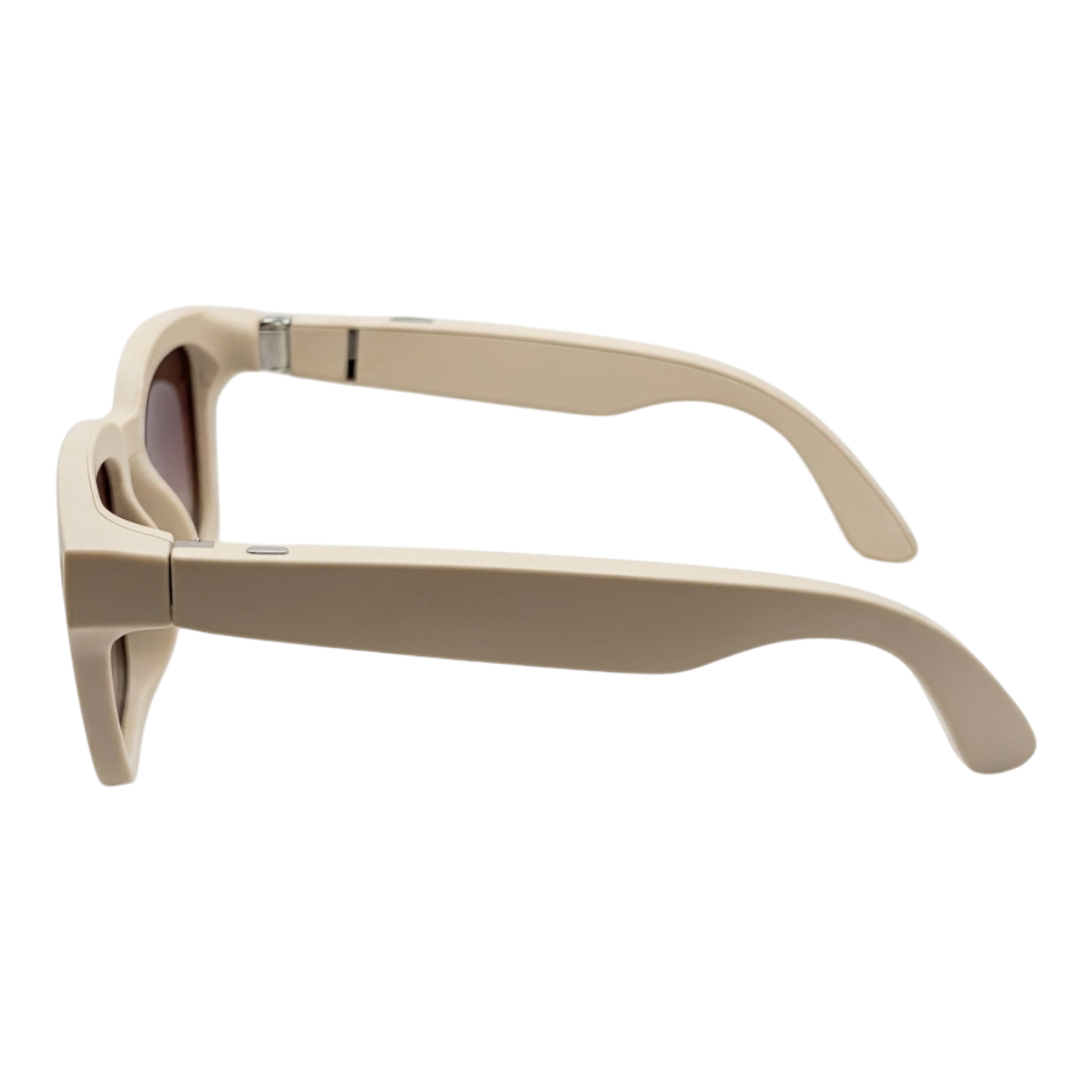 Lentes INTELIGENTES de sol color crema (Smart Glasses)