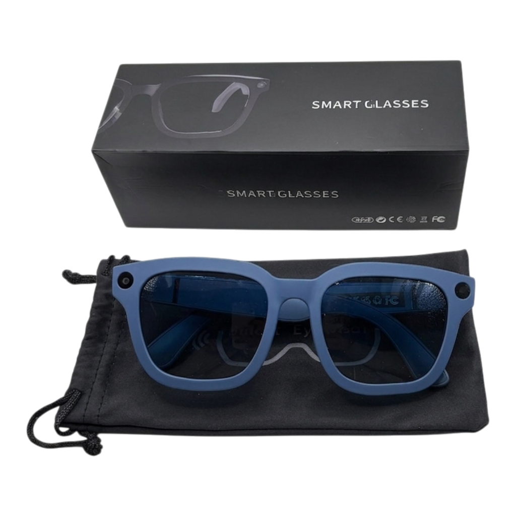 Lentes INTELIGENTES de sol color azul (Smart Glasses)